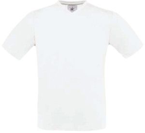 B&C CG153 - B&C CG153 - T-Shirt mit V-Ausschnitt - TU006 Weiß