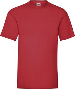 Fruit of the Loom SC221 - T-shirt aus Baumwolle  Rot