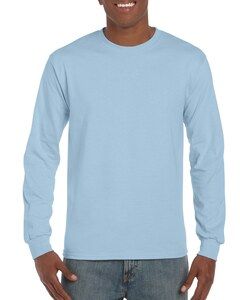 Gildan GI2400 - Herren Langarm T-Shirt 100% Baumwolle  Light Blue