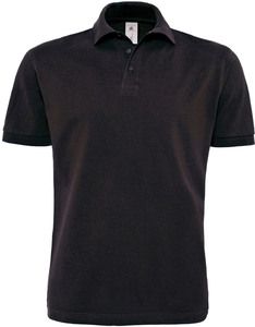 B&C CGHEA - Piqué Poloshirt Heavymill PU422 Schwarz