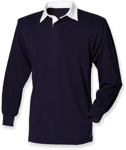 Front row FR100 - Rugby Shirt Langarm Navy