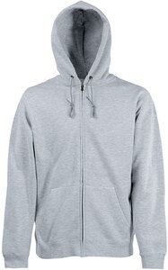 Fruit of the Loom SC361C - Zip Hoodie Sweatshirt Heather Grey