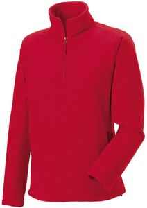 Russell RU8740M - 1/4 Zip Outdoor Fleece Pullover Classic Red