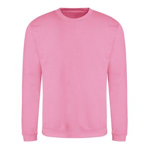 AWDIS JUST HOODS JH030 - Sweatshirt-Rundhals-Uni 280 Candyfloss Pink