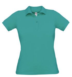 B&C BA370 - Safran Damen Poloshirt Real Turquoise
