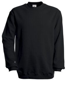 B&C BA401 - Set-in Sweatshirt Black
