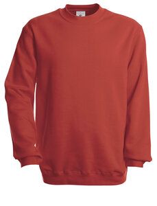 B&C BA401 - Set-in Sweatshirt Rot