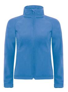 B&C B630F - Damen Softshell Jacke mit Kapuze Azure