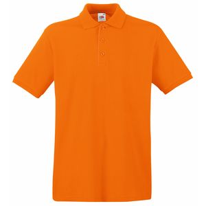 Fruit of the Loom SS255 - Premium Poloshirt Herren Orange