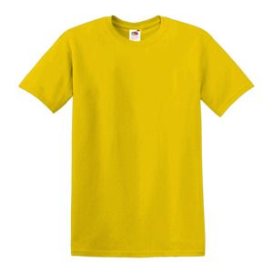 Fruit of the Loom SS030 - Valueweight Kurzarm T-Shirt Gelb