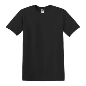 Fruit of the Loom SS044 - Super-Premium-T-Shirt Black