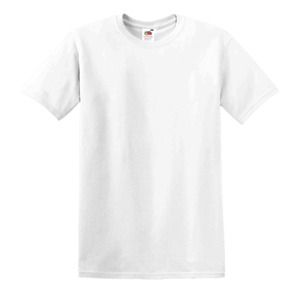 Fruit of the Loom SS044 - Super-Premium-T-Shirt White