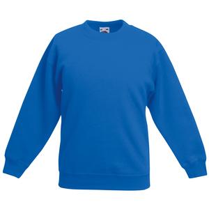 Fruit of the Loom SS201 - Klassische 80/20 Kinder Set-in Sweatshirt