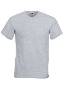 Fruit of the Loom SS034 - Valueweight V-Shirt Heather Grey
