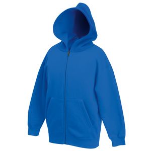 Fruit of the Loom SS225 - Klassische 80/20 Kinder Kapuzen-Sweatjacke