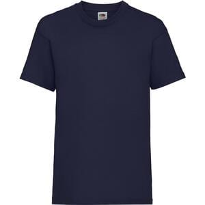 Fruit of the Loom SS031 - Kinder-T-Shirt ValueWeight Navy