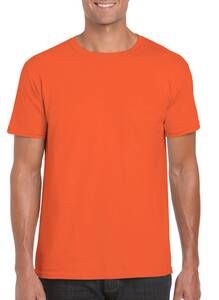 Gildan GD001 - Softstyle ™ Herren T-Shirt 100% Jersey Baumwolle Orange
