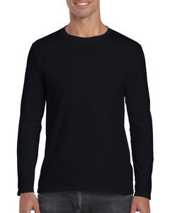 Gildan GD011 - Softstyle ™ Langarm-T-Shirt Herren Schwarz