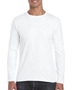 Gildan GD011 - Softstyle ™ Langarm-T-Shirt Herren Weiß
