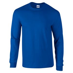 Gildan GD014 - Ultra Cotton ™ Langarm-T-Shirt Herren Marineblauen