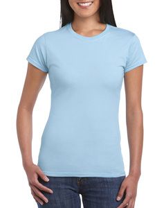 Gildan GD072 - Softstyle ™ Baumwoll-T-Shirt Damen helles blau