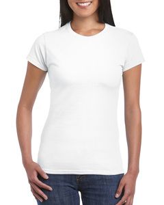 Gildan GD072 - Softstyle ™ Baumwoll-T-Shirt Damen Weiß