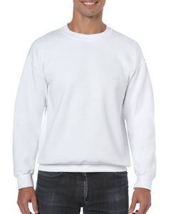 Gildan GD056 - HeavyBlend Rundhals-Sweatshirt Herren Weiß