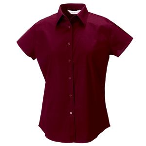 Russell J947F - Pflegeleicht Stretch Bluse Port