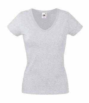 Fruit of the Loom 61-398-0 - Damen Valueweight V-Ausschnitt T-Shirt