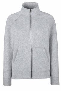 Fruit of the Loom 62-116-0 - Damen Sweatjacke Heather Grey