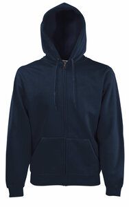 Fruit of the Loom 62-034-0 - Hoodie Zip Sweatshirt Deep Navy