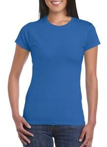 Gildan 64000L - Softstyle® Tailliertes Kurzarm-T-Shirt Damen