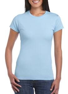 Gildan 64000L - Softstyle® Tailliertes Kurzarm-T-Shirt Damen