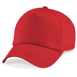 Beechfield BC010 - Original 5 Panel Cap Bright Red