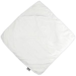 Towel city TC036 - Kapuzenhandtuch für Babys White/ White