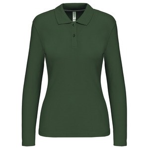 Kariban K244 - Damen Langarm Pique Poloshirt