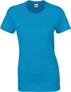 Gildan GI5000L - Ladies` Heavy Cotton™ T-Shirt Heather Sapphire