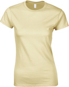 Gildan GI6400L - T-Shirt aus 100% Baumwolle Damen Sand