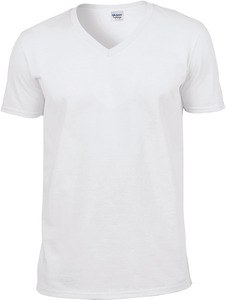 Gildan GI64V00 - Softstyle® V-Ausschnitt T-Shirt Herren Weiß