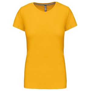 Kariban K380 - DAMEN KURZARM RUNDHALS T-SHIRT Gelb