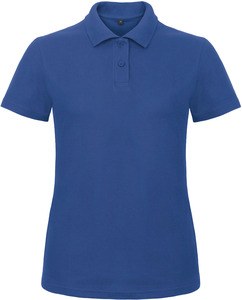 B&C CGPWI11 - Damen Poloshirt aus Baumwolle Royal Blue