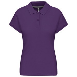 Kariban K242 - Damen Kurzarm Poloshirt Pique Purple