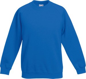 Fruit of the Loom SC62039 - Kinder Raglan Sweatshirt (62-039-0) Royal Blue