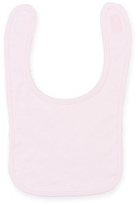 Larkwood LW082 - Baby Lätzchen aus 100% Baumwolle Pale Pink