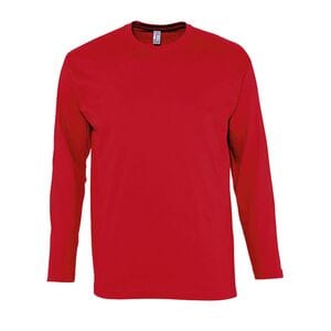SOL'S 11420 - Herren T-Shirt Langarm Monarch Rot