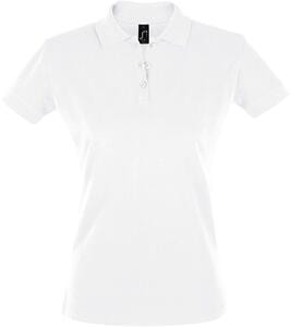 SOL'S 11347 - Damen Poloshirt Kurzarm Perfect Weiß