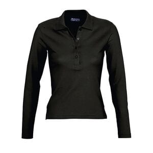 SOLS 11317 - Damen Poloshirt Langarm Podium