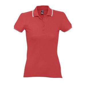 SOL'S 11366 - Damen Golf-Poloshirt Kurzarm Practice Rot