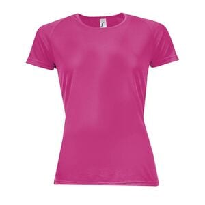 SOL'S 01159 - Damen Sport T-Shirt Sporty Rose fluo 2
