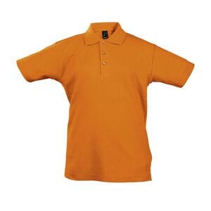 SOL'S 11344 - Kinder Poloshirt Kurzarm Summer II Orange